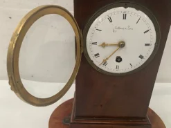 Pamono Mahogany Clock with Wire Movement, 19th Century> Clocks