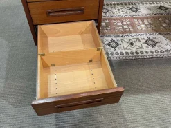 Pamono Mahogany Executive Desk, 1960s><noscript><img width=