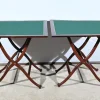 Pamono Mahogany Games Tables by H.J. Linton, 1920, Set of 2> Game Tables