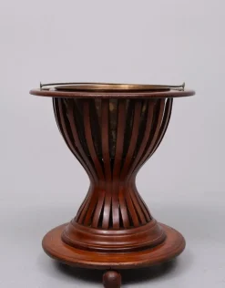 Online Pamono Mahogany Planter, Holland, 1880s