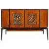 Pamono Mahogany Radio, TV & Record Player, 1970s> Electronics