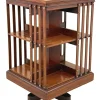 Pamono Mahogany Revolving Bookcase, Late 19th Century> Shelves & Wall Units
