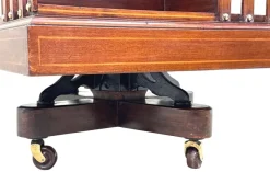 Pamono Mahogany Revolving Bookcase, Late 19th Century> Shelves & Wall Units