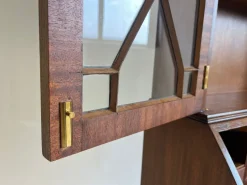 Sale Pamono Mahogany Secretaire by Reprodux Bevan Funnell Ltd., 1960s