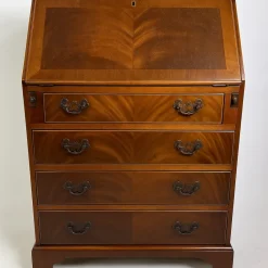 Pamono Mahogany Secretary from Burton Reproductions, England, 1970s