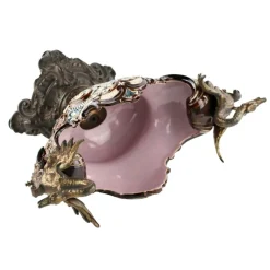 Outlet Pamono Majolica Jardinière with Griffins