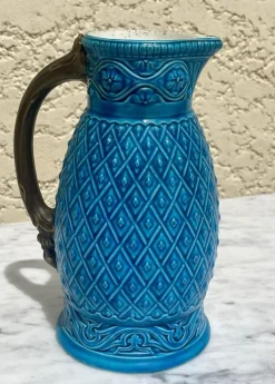 Online Pamono Majolica Pitcher from Royal Worcester