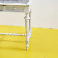 Pamono Make-Up Cabinet with Mirror and Marble, 1900s><noscript><img width=