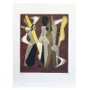 Pamono Man Ray, Promenade, 1960s, Lithograph> Mid-Century