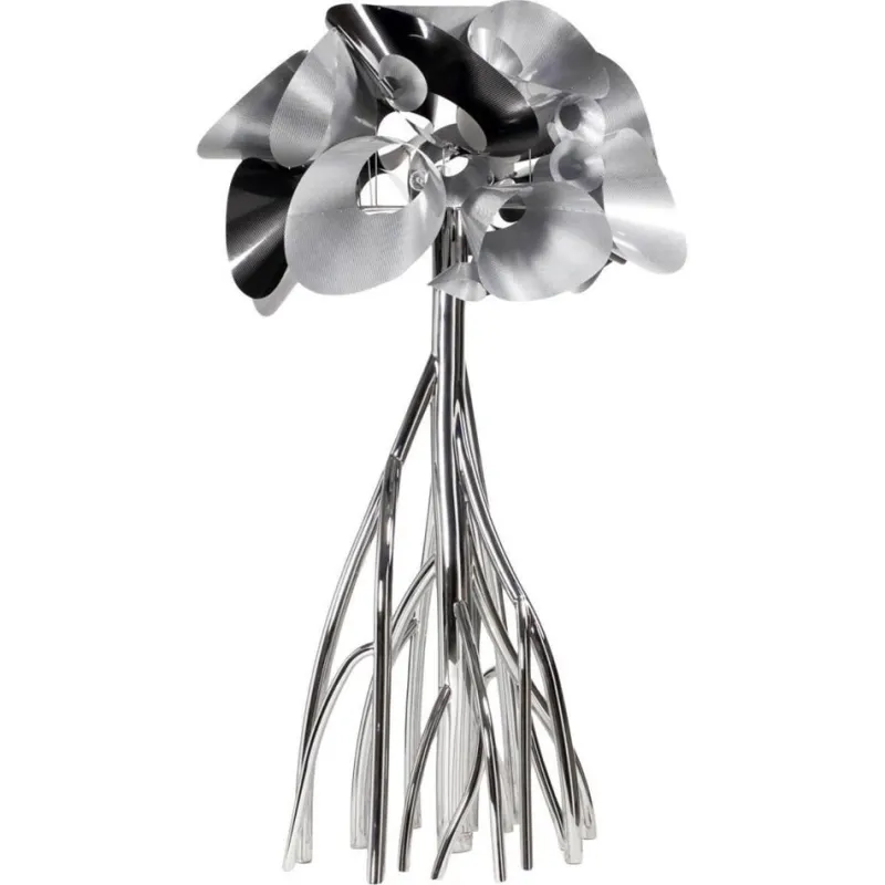 Pamono Mangrovia Em Floor Lamp in Stainless Steel and Aluminum by Barberini & Gunnell> Floor Lamps|Floor Lamps