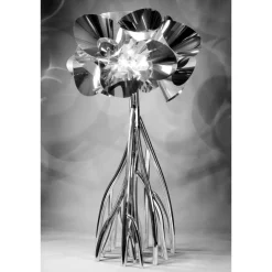 Pamono Mangrovia Em Floor Lamp in Stainless Steel and Aluminum by Barberini & Gunnell><noscript><img width=