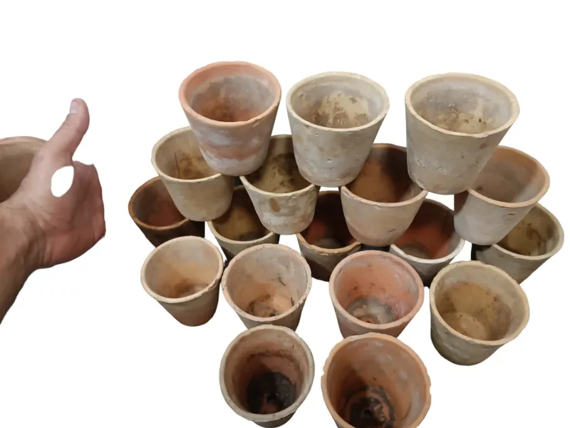 Pamono Manises XVII Flowerpots, Set of 15> Planters And Jardiniere