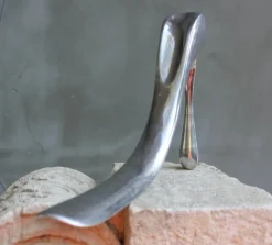 Clearance Pamono Manolo Blahnik Shoe Horn in Cast Aluminum, 2000s