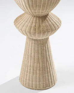 Pamono Manon Column in Rattan from Heaps & Woods, 2010s><noscript><img width=