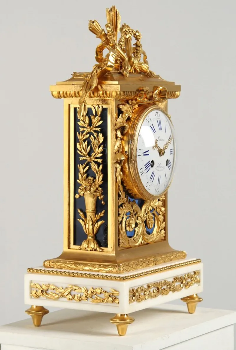 Online Pamono Mantel Clock from Lepine Paris, 1870