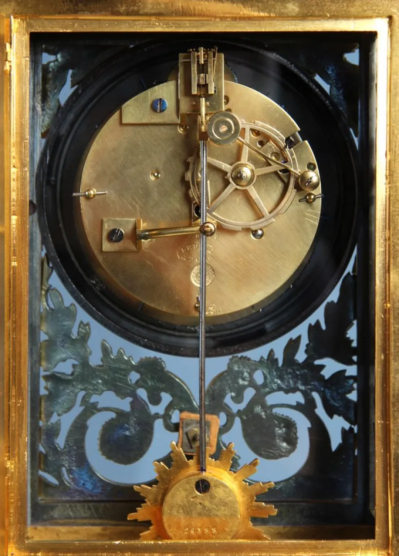 Online Pamono Mantel Clock from Lepine Paris, 1870