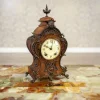 Pamono Mantel Clock in Walnut Case from Lenzkirch, 1890s> Clocks