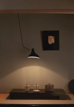 New Pamono Mantis BS4 L Ceiling Lamp by Bernard Schottlander