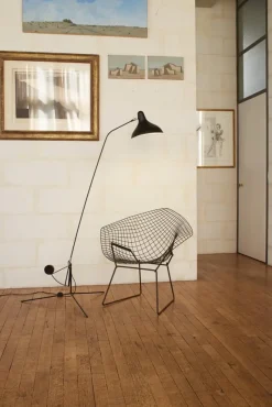 Pamono Mantis Bs1 Large Floor Lamp by Bernard Schottlander><noscript><img width=