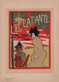 New Pamono Manuel Robbe, L'Eclatante from Les Maîtres de L'Affiche, 1898, Original Lithograph