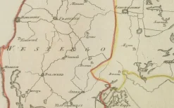 Pamono Map of Friesland Province by Von Reilly, 1791> Wall Decor