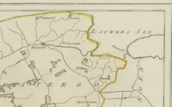 Pamono Map of Friesland Province by Von Reilly, 1791><noscript><img width=