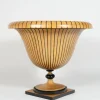 Pamono Maple Planters with Ebony Inlays, 1930s, Set of 2> Planters And Jardiniere