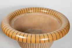 Pamono Maple Planters with Ebony Inlays, 1930s, Set of 2><noscript><img width=