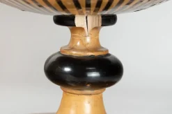 Pamono Maple Planters with Ebony Inlays, 1930s, Set of 2><noscript><img width=