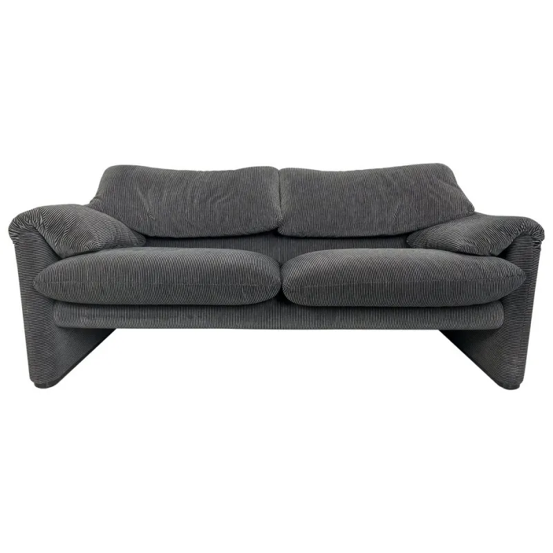 Pamono Maralunga 2-Seater Sofa attributed to Vico Magistretti for Cassina, 1970> Couches & Sofas