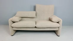 Pamono Maralunga 2-Seater Sofa by Vico Magistretti for Cassina, 1970> Couches & Sofas