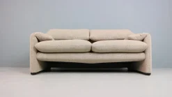 Pamono Maralunga 2-Seater Sofa by Vico Magistretti for Cassina, 1970> Couches & Sofas