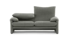 Clearance Pamono Maralunga Two-Seater Sofa by Vico Magistretti for Cassina