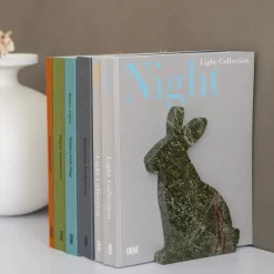 Clearance Pamono Marble and Steel Bunny Bookends by Alessandra Grasso, Set of 2