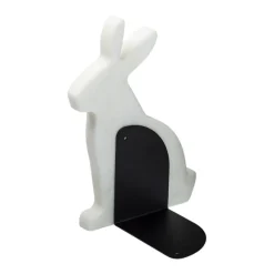 Discount Pamono Marble and Steel Bunny Bookends by Alessandra Grasso, Set of 2