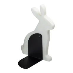 Discount Pamono Marble and Steel Bunny Bookends by Alessandra Grasso, Set of 2