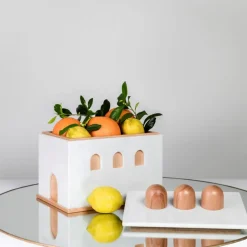 New Pamono Marble and Wood Quba Box by Gabriele D'angelo for Kimano