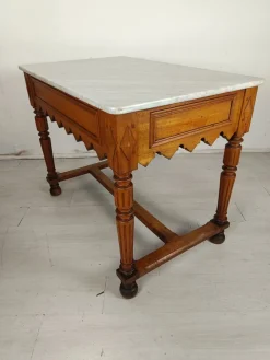 Pamono Marble Butchers Table, 1890s><noscript><img width=