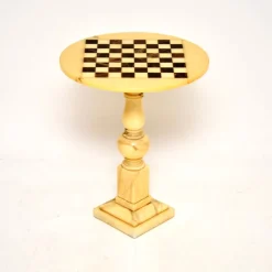 Pamono Marble Chess Table, 1950s