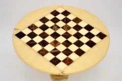 Pamono Marble Chess Table, 1950s