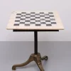 Pamono Marble Chest Board on Brass Stand, 1970s> Game Tables