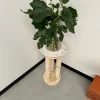 Pamono Marble Stand with 3 Columns, 1970> Pedestals And Columns