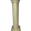 Best Pamono Marble Style Wooded Colomn Plynth or Pedestal, 1980s