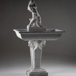 Pamono Marble Wall Fountain with Satyr, 19th Century><noscript><img width=