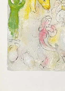 Pamono Marc Chagall, Daphnis et Chloé, Planche XXIII (Trial Proof), 1961, Lithograph><noscript><img width=