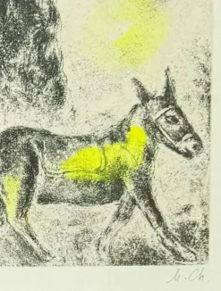 Outlet Pamono Marc Chagall, End of Absalom, 1952, Lithograph