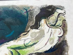 Clearance Pamono Marc Chagall, He gave him Two Tables of the Testimonie, even tables of stone, written with the finger of God, 1966, Lithograph