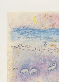 Pamono Marc Chagall, La Ruse de Dorcon from Daphnis et Chloé, 1961, Lithograph