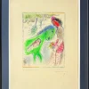Pamono Marc Chagall, Le Cheval Vert, 1973, Lithograph> Abstraction|Prints & Multiples