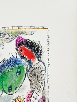 Pamono Marc Chagall, Le Cheval Vert, 1973, Lithograph><noscript><img width=